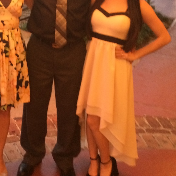 Black and White Formal Dress - Picture 3 of 3